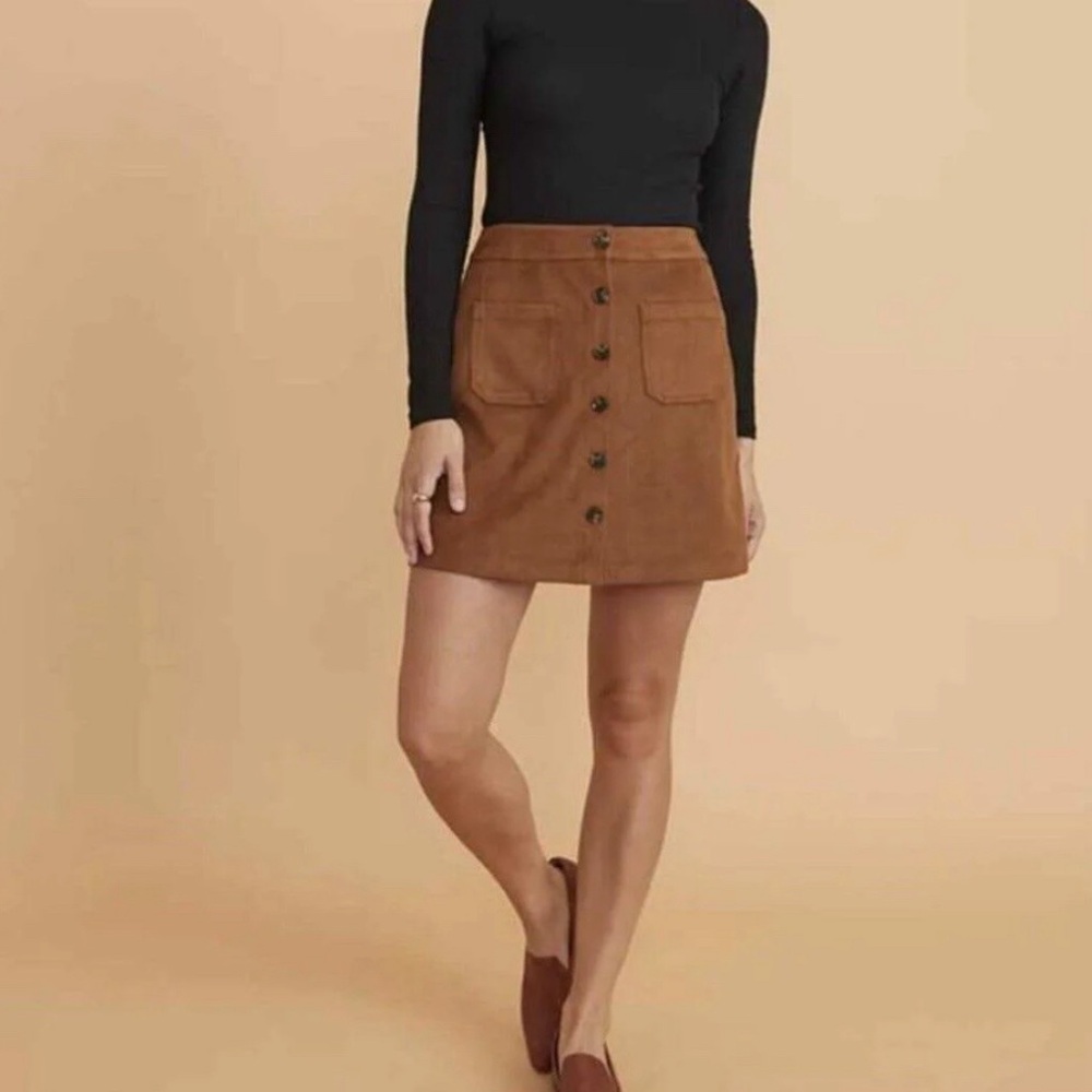 NWT marine layer Myra Mini Skirt